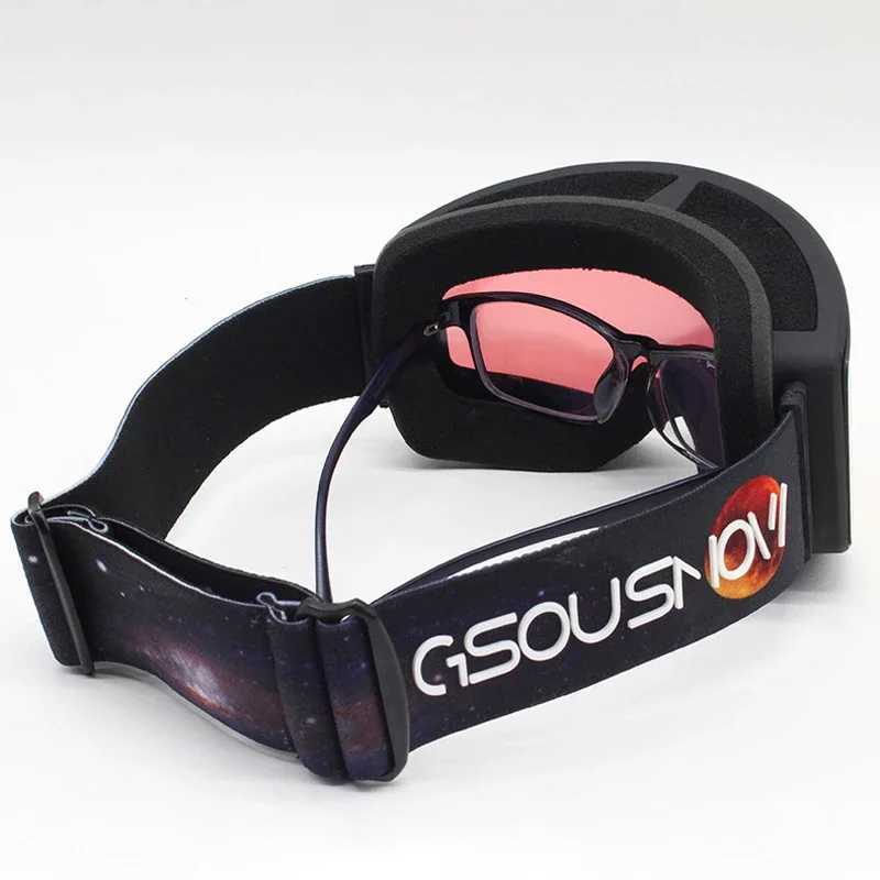 Winter womens skiing goggles sports anti fog mens skiing goggles mountain dual lens womens skiing goggles mens motorcycle goggles CL241010