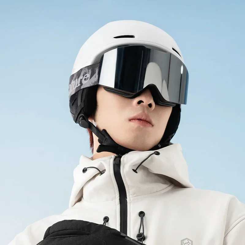 Qunature ski goggles large frame ski goggles double-layer UV400 anti fog ski goggles outdoor sports goggles CL241017