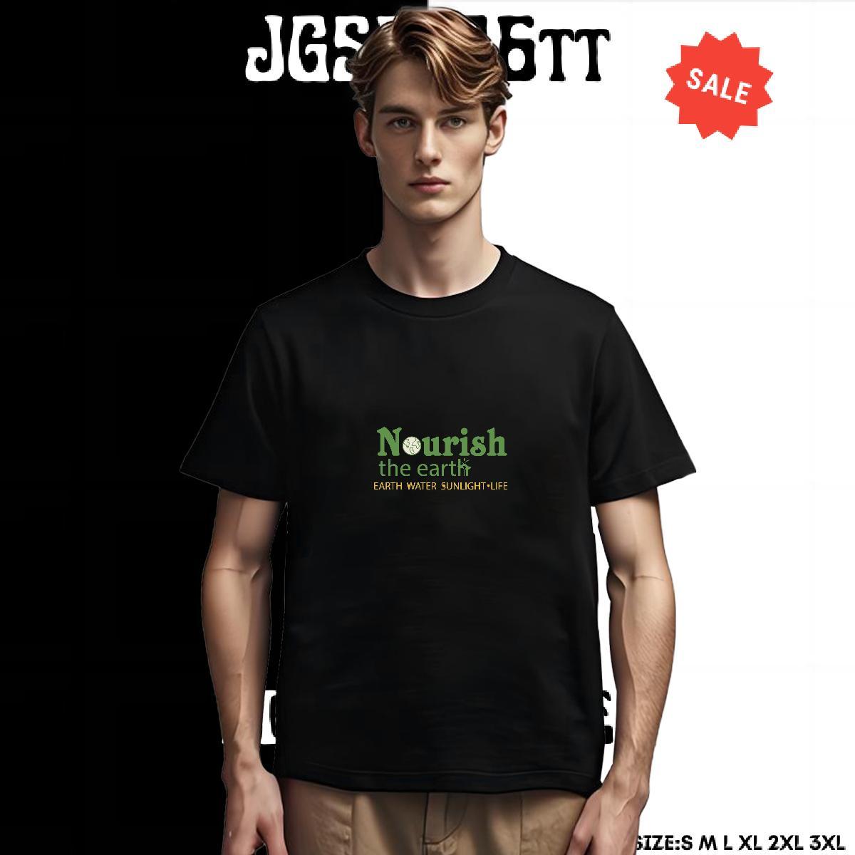 Comfortable T Shirt For Man 230g 100% Cotton letter Street Casual Anime Round Neck Short Sleeve Men Tshirts Fashion New Tee Shirt