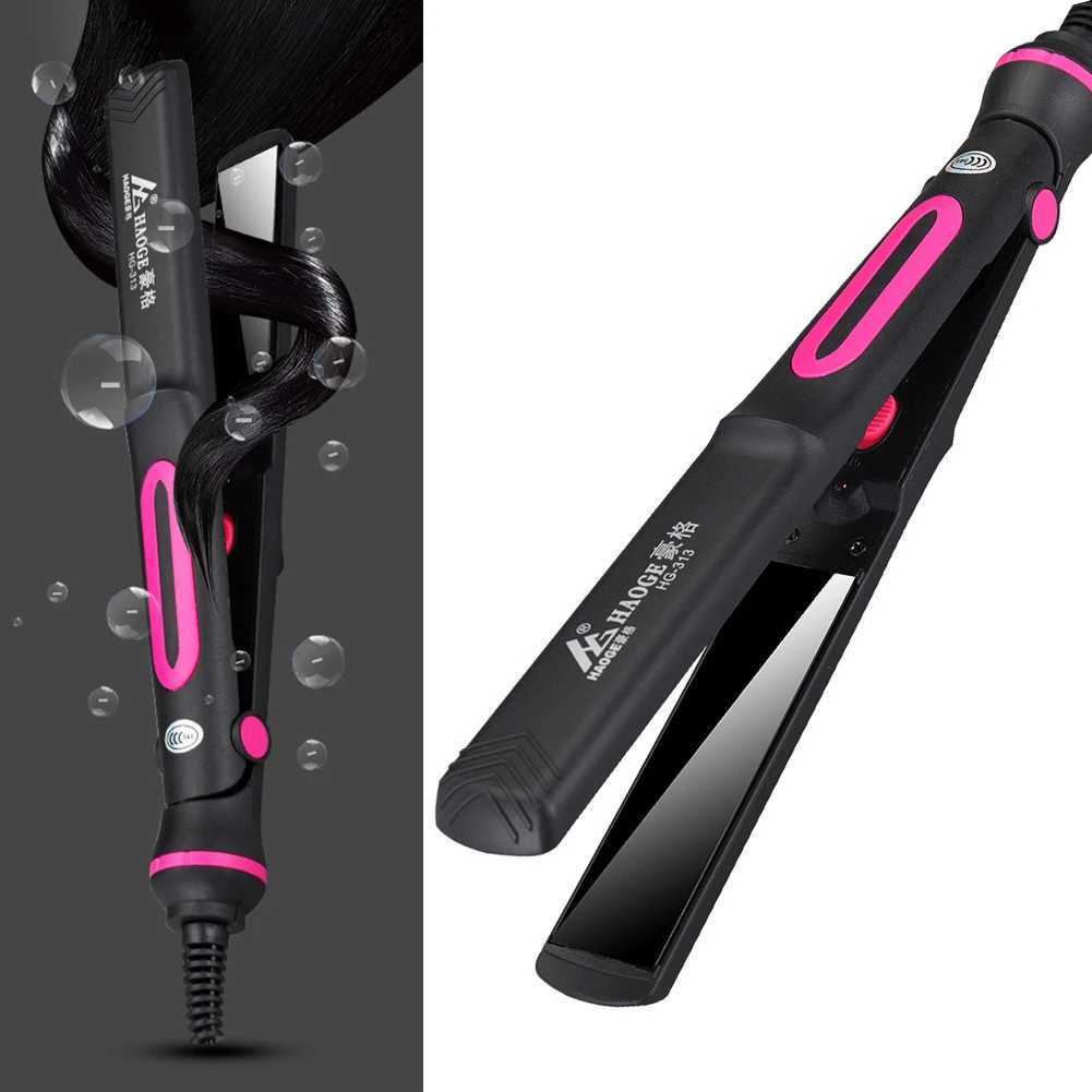 Portable 1 2 Curling In Iron Dual-Purpose Mini Hair Straightener Scald-Proof Professional Hair Waver 220V for Student DormitoryXJ2410