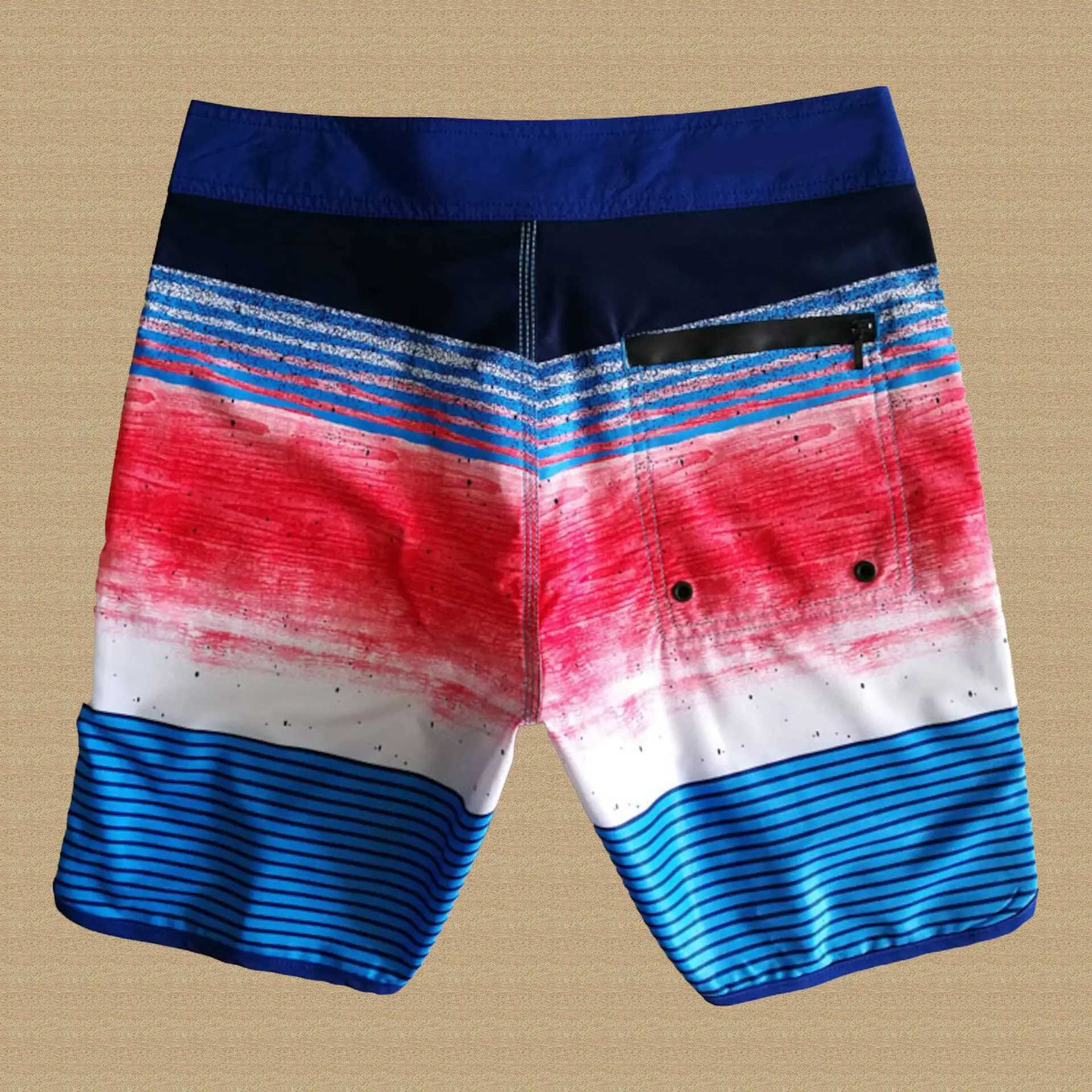 2024 mens surfboard wholesale drawstring casual printing waterproof board shorts swimming swimsuit surfing summer shorts W241010