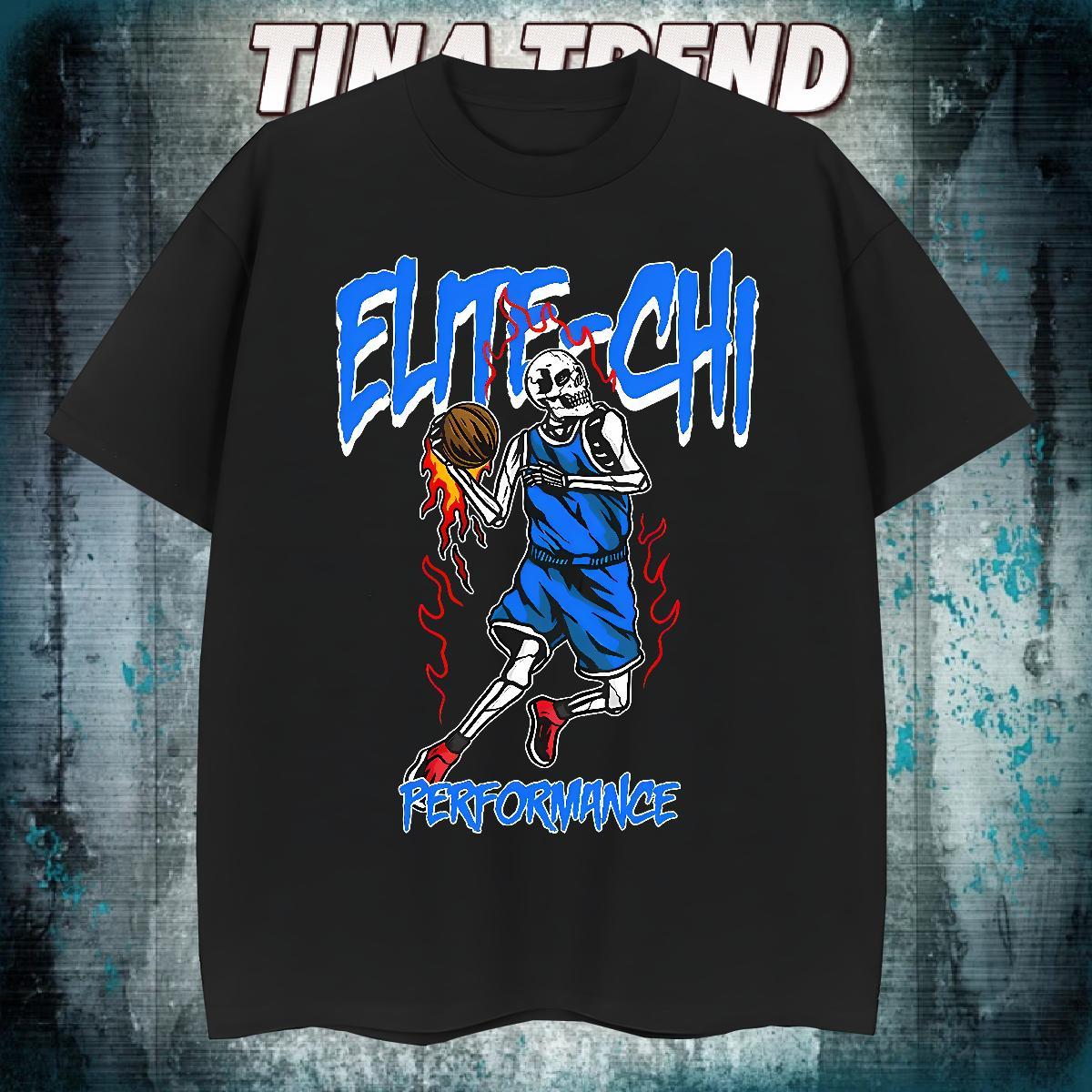 TOP Quality T Shirt For Man 230g Pure Cotton skull Hip Hop Street Black White Short Sleeve O-Neck Men Tops Tees Wholesale Polos