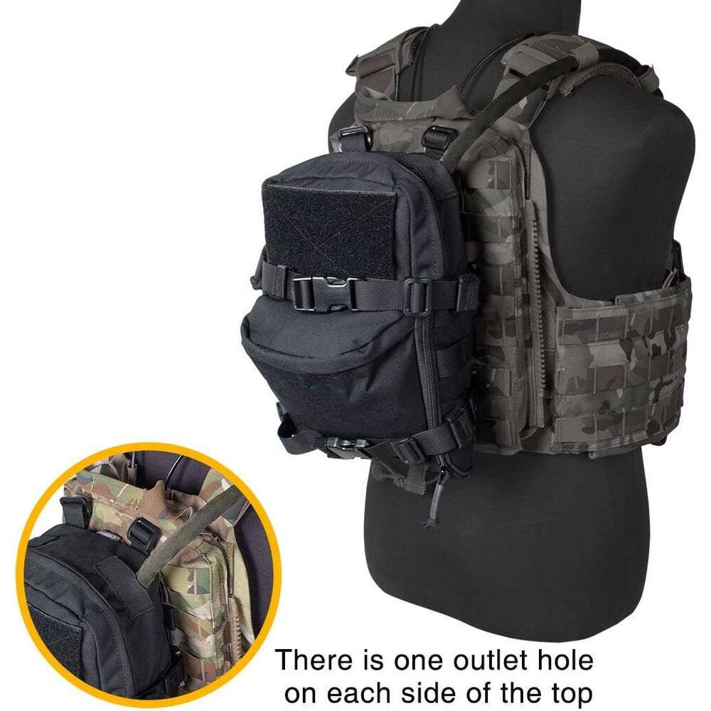 IDOGEAR Mini MOLLE Reservoir Bag Outdoor Water Bladder Carrier Pack for Tactical Vest Backpack