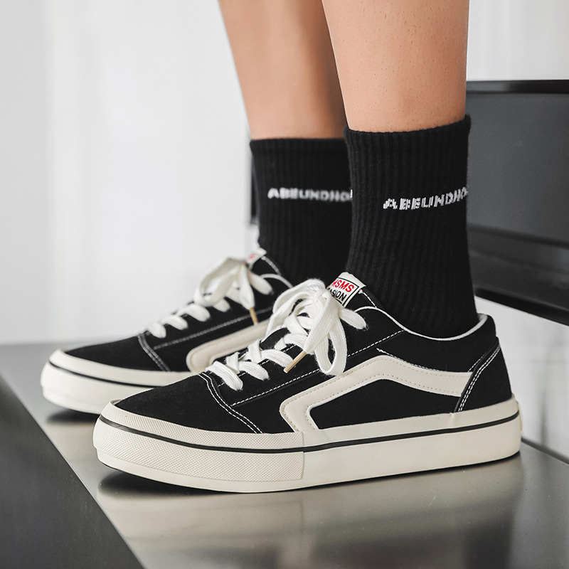 Casual for Men Women Canvas Shoes Non-Slip Lace-Up Sneakers Outdoor Sports Trainers