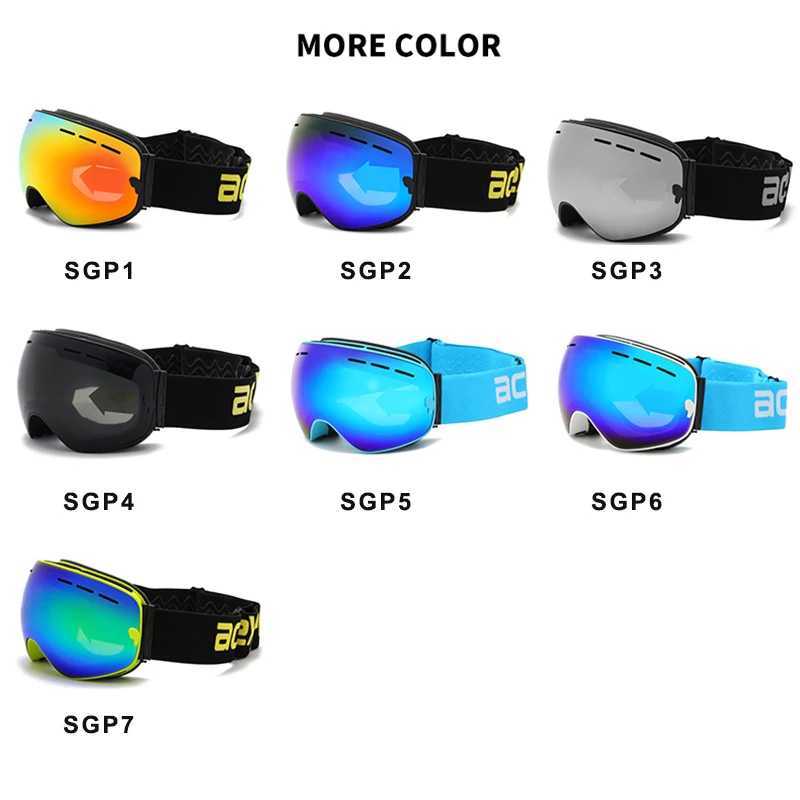 ACEXPNM brand ski goggles mens ski goggles UV400 protective ski goggles anti fog ski mask CL241010