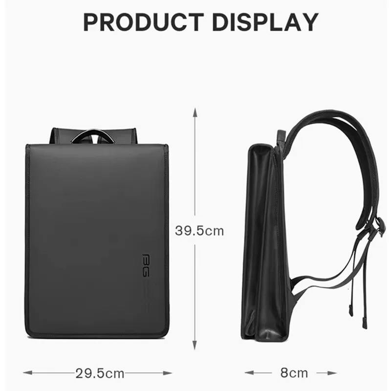 Factory sales BANGE mens backpack antitheft computer bag large capacity 141inch laptop elegant waterproof 241008