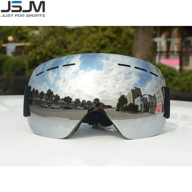 JSJM 2022 new ultra light anti fog ski goggles ski goggles winter outdoor sports goggles UV400 CL241010