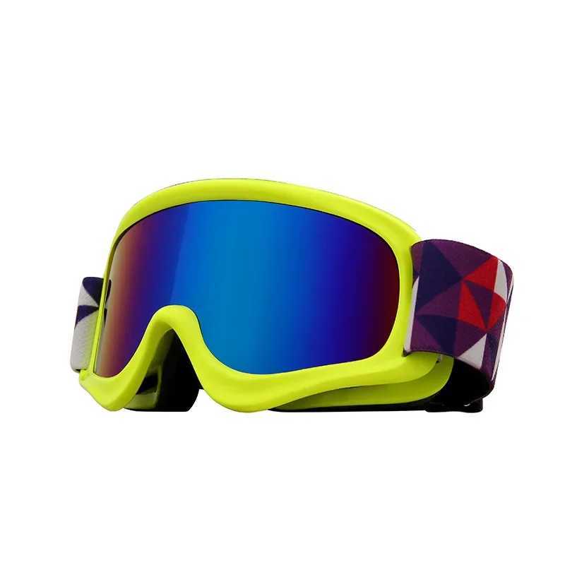 Childrens skiing goggles with dual anti fog UV400 for children aged 3-12 glasses for snow eyes outdoor sports for girls and boys snowboarding CL241010
