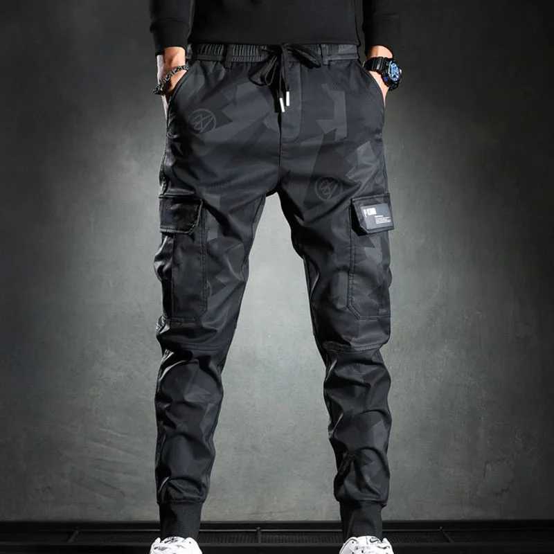 Brand mens fashion 2022 street clothing casual camouflage jogging pants tactical military mens cargo pants W241009