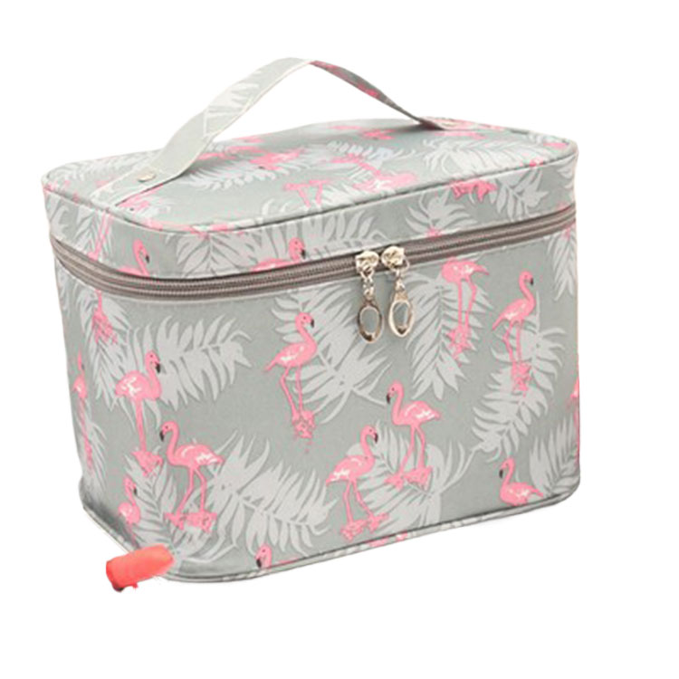 tote bag Elegant Makeup Bag with Carrying Handle Compact Beauty Pouch for Travel Essentials