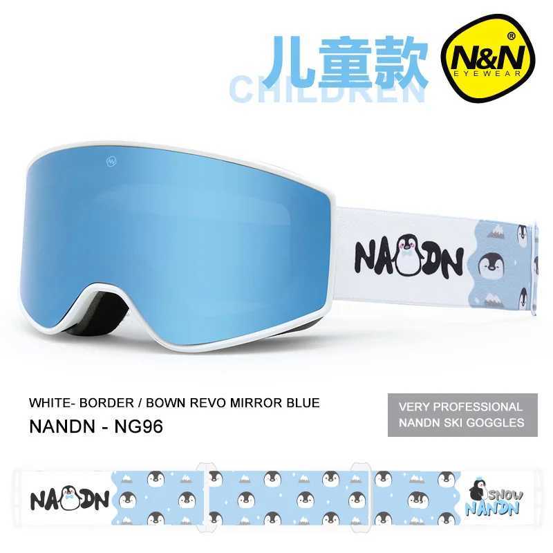 NANDN ski goggles for children double-layer UV400 anti fog goggles for skiing girls and boys winter sports ski goggles CL241010