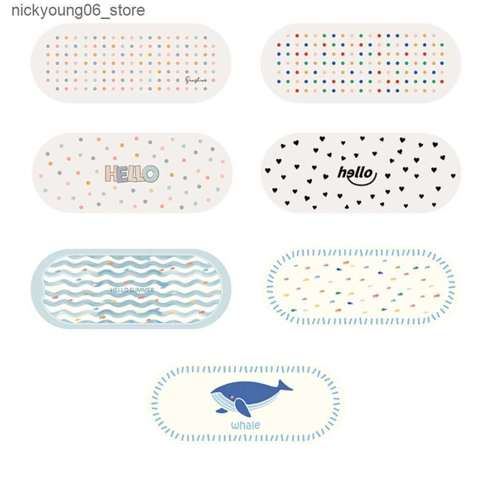 Non-Slip Bath Mats PVC Non-Slip Bath Mats with Suction Cups Large Bathtub Safety Shower Floor Mat 40x100cm L240910