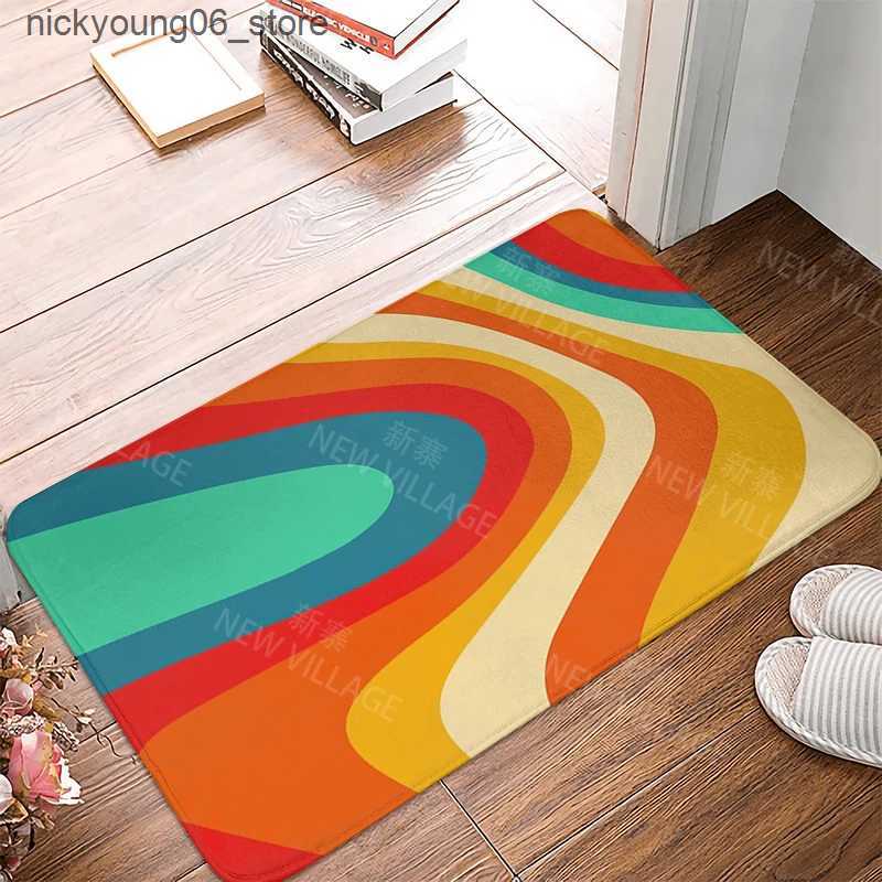 Non-Slip Bath Mats Anti-slip Bath Mat Bathroom Small Rug Shower Mat Home Decor Door Mat Kitchen Mat Bedroom Entrance Room Mats Floor Carpet Nordic L24