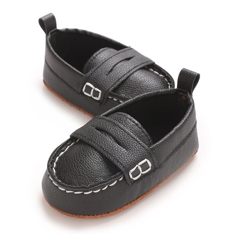 Fashion Infant Casual Shoes for Baby Boys Loafers Newborn Footwear Toddler Girls Soft Bottom Leather cutefeet Shoes 0-18 Months