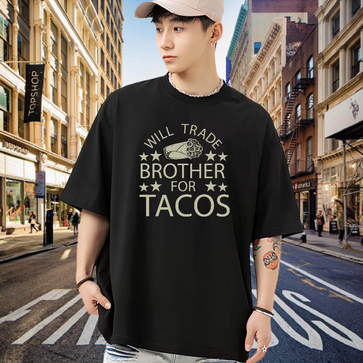 Loose T Shirt For Man 230g Cotton five-pointed star Sport Oversized 3XL 4XL Breathable Soft Couples T Shirts Customized Tees Shirts