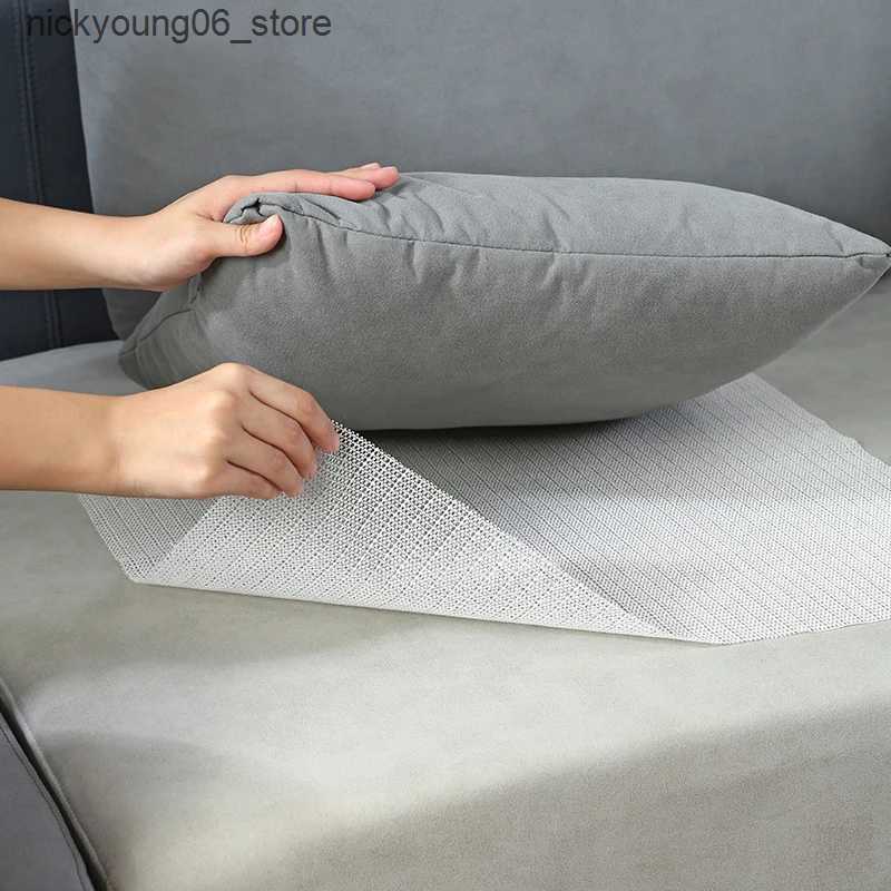 Non-Slip Bath Mats PVC Foaming Non Slip Mat Mattress Sofa Mat Antiskid Net Cloth Household Carpet Yoga Mat Anti-skid Fixing Base Fabric L240910