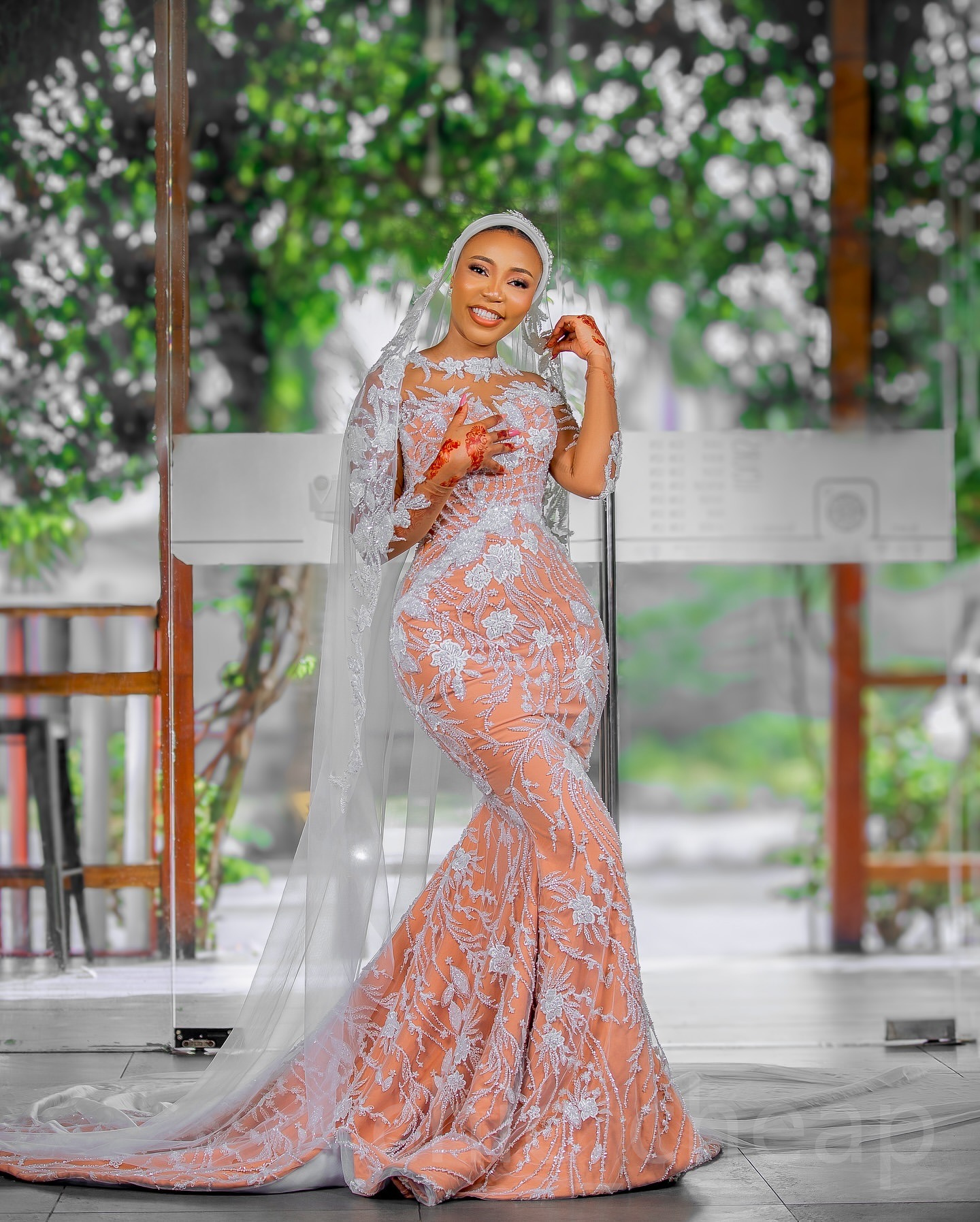 Aso Arabic Ebi Plus Size Off White Illusion Mermaid Wedding Dresses Lacefull Beaded Full Sleeves Vintage Elegant Bridal Gowns Dress ZJ
