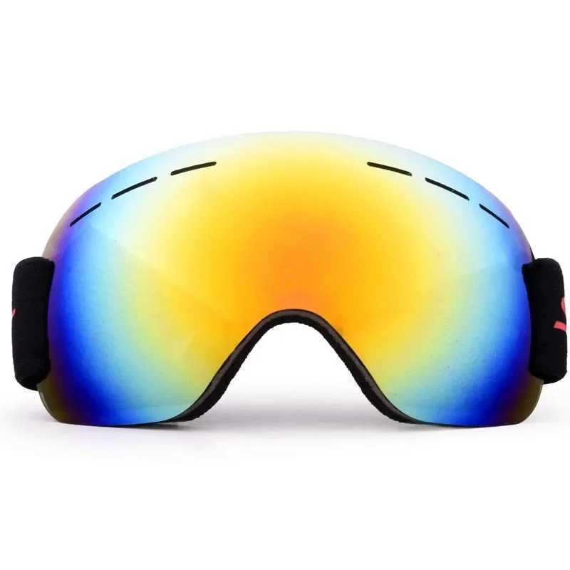 Outdoor anti fog single-layer skiing goggles mens and womens climbing face shields UV400 goggles winter skiing goggles CL241010