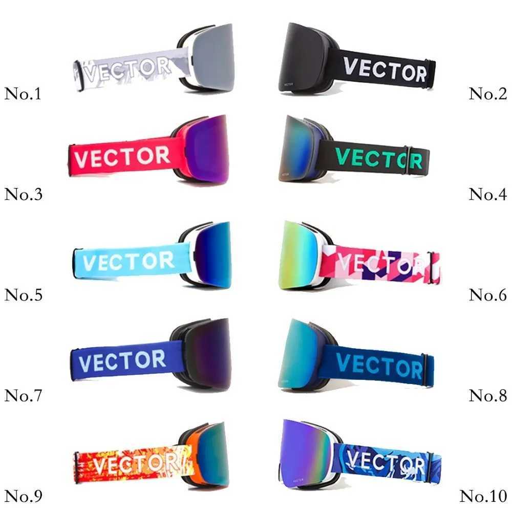 OTG Ski Goggles Mens Ski Board Mask Womens Ski Eyes UV400 Snow Protective Glasses Adult Double Anti Fog Cylinder CL241010