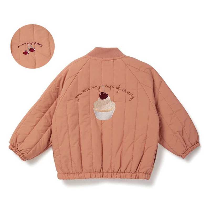 Down Coat 1-6Y Autumn Clothing Thick Cotton Womens Jacket Childrens Warm Coat Childrens Winter Clothing H241010