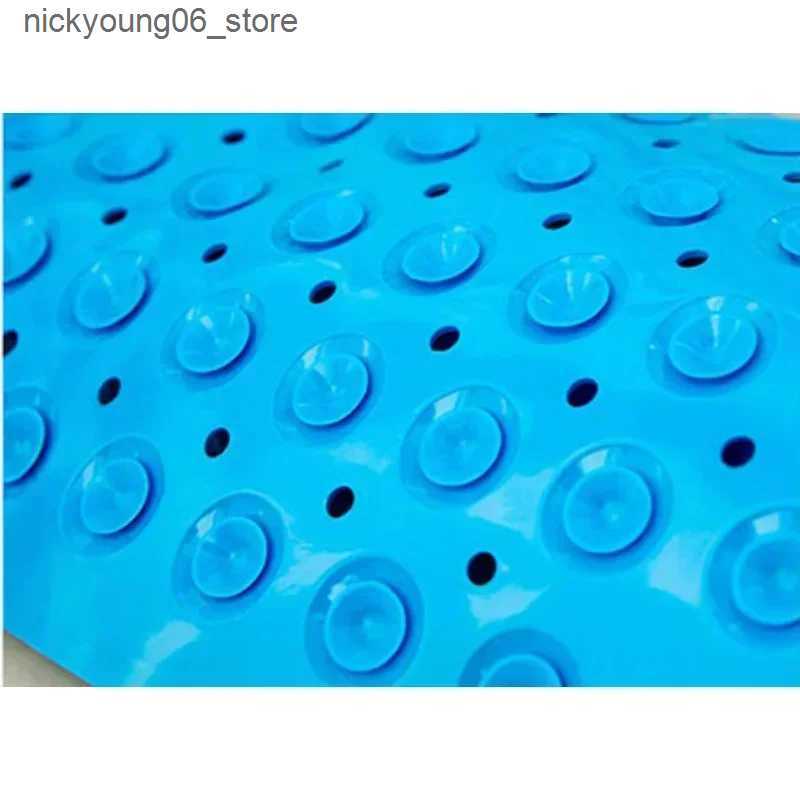 Non-Slip Bath Mats 1PC PVC Anti-skid Bath Mats Rectangle Soft Shower Bathroom Massage Mat Suction Cup Non-slip Bathtub Carpet Large Size L240910
