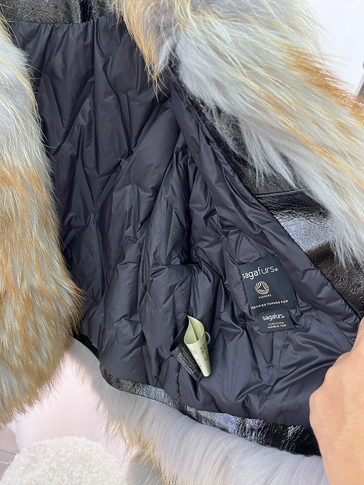 2024 New Winter Natural Raccoon Fur Collar Women's Genuine Sheepskin Leather Jacket Outerwear Female Coat