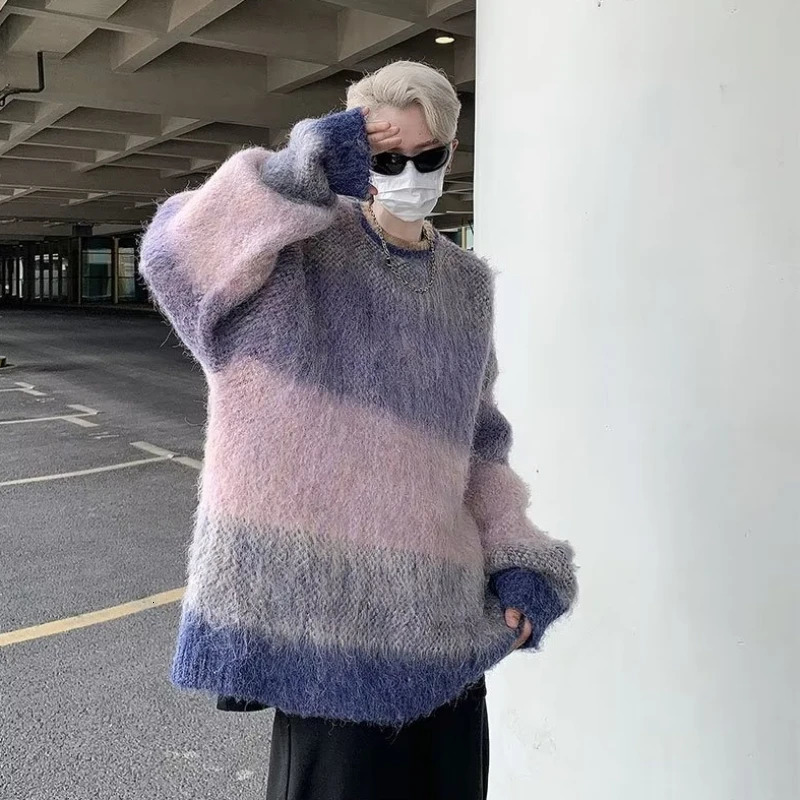 Board sweater mens O-neck pocket daily gentle temperature unisex fitness youth spring and autumn fashion casual 241007