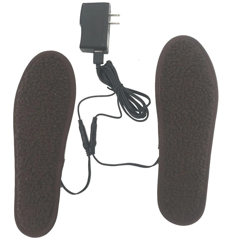 ly USB Heated Insoles Electric Pads Winter Foot Warmers Shoes Boot Heater Insoles 241010