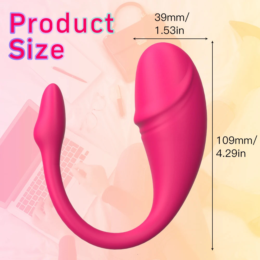Application remote control egg vibrator sex toy female wearable Bluetooth Kegel vaginal ball adult clitoris Gspot penis 241009