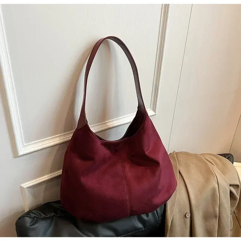 Handbags for Autumn/Winter Shoulder Bag Large Capacity Student Classroom Bag 241008