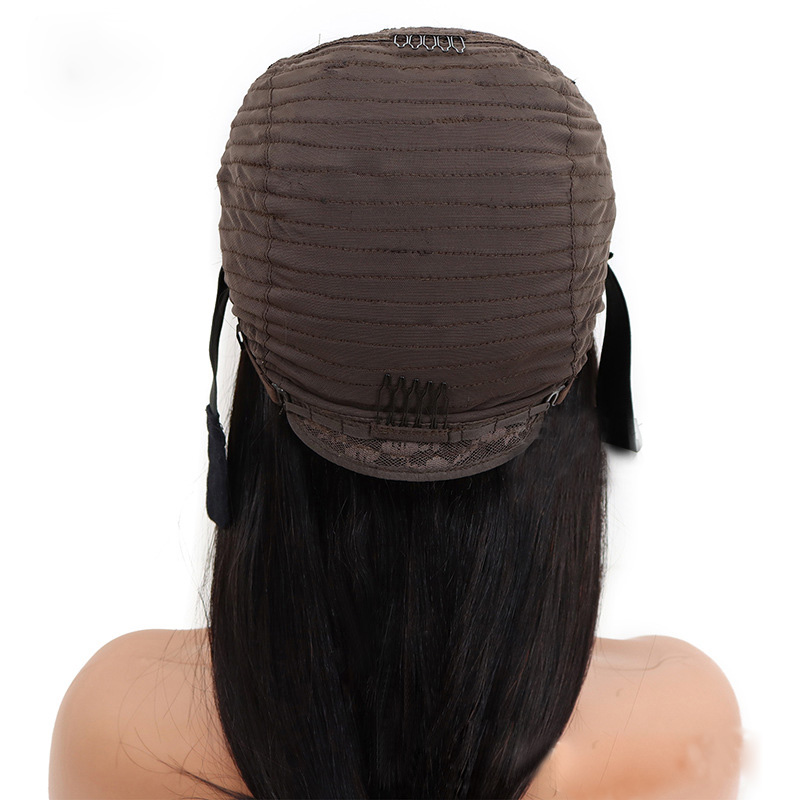 HD 4X4 Lace Closure Wig Brazilian 100% Human Hair Silky Straight Malaysian Virgin Hair Lace Wigs Free Part