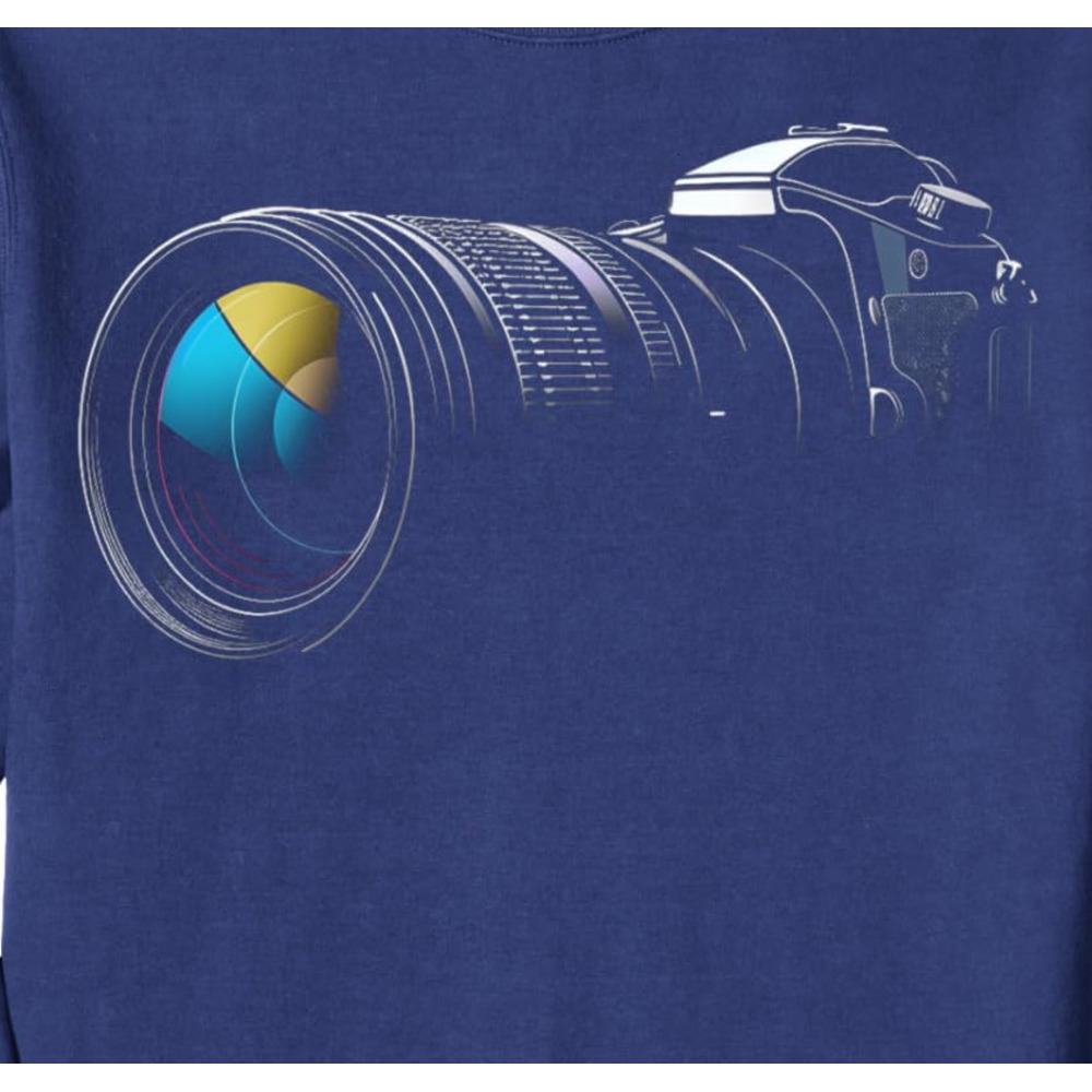 Long Sleeve Shirts for Men sweatshirt Camera Enthusiasts Artistic Photography Design Sweatshirt Tee Streetwear Casual tops clothes