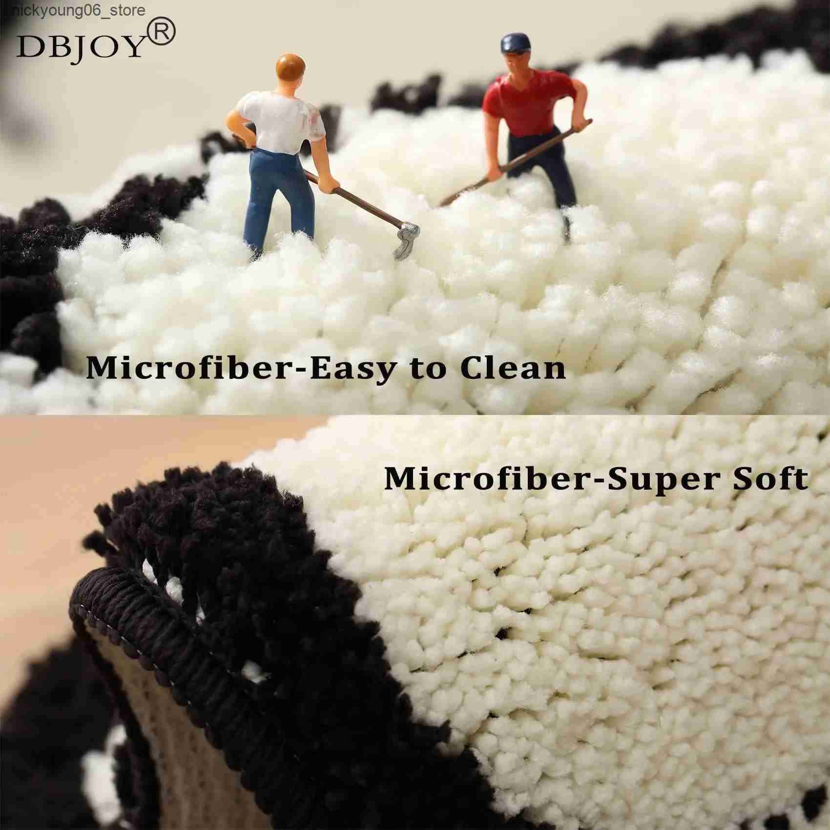 Non-Slip Bath Mats Bathroom Modern Rugs Non-Slip Black with White Mats Funny Heart Design Washable Bath Rugs Microfiber L240910