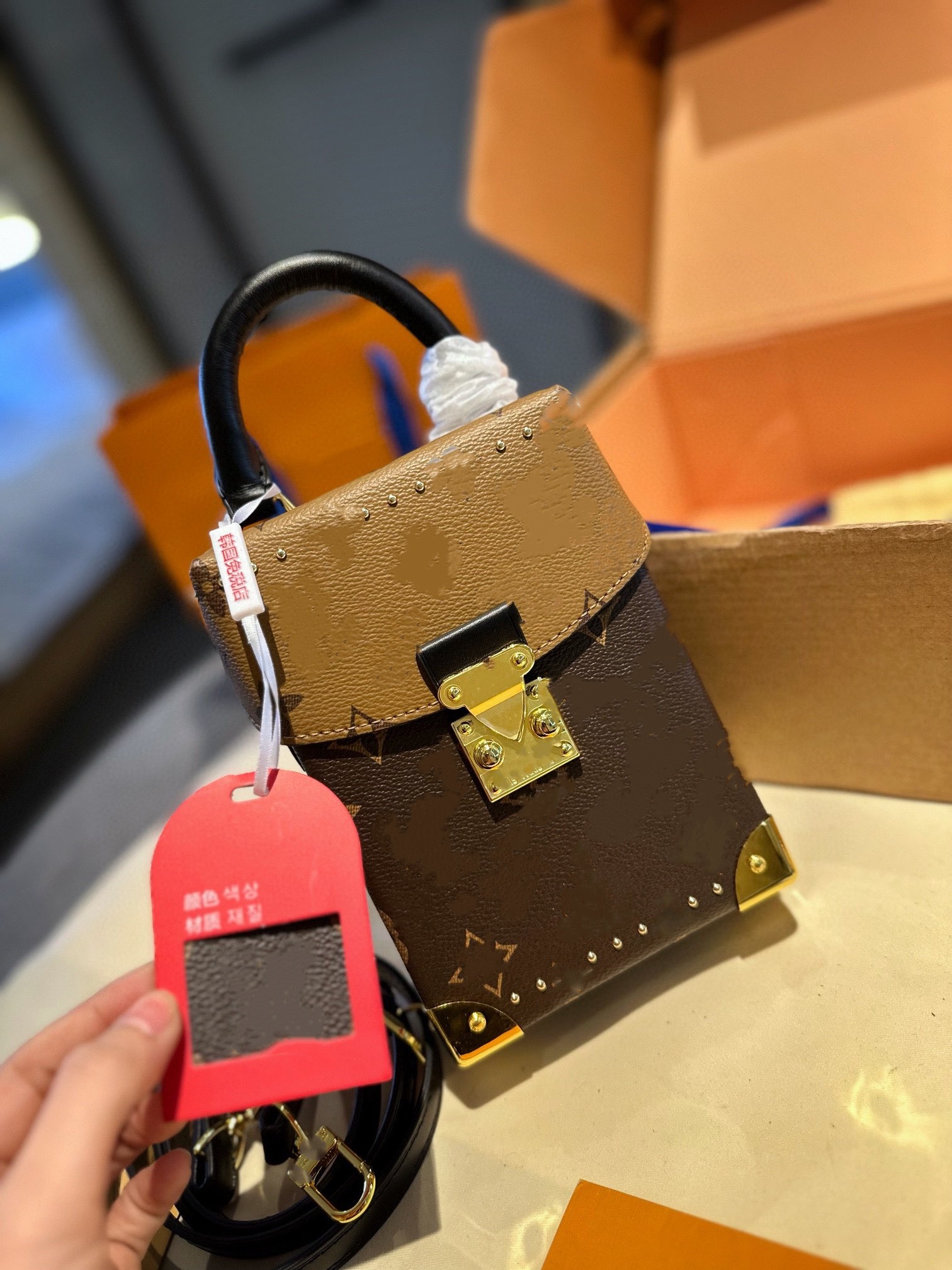 Borse Borse A Traverse Designer Di Lusso Da Donna Chiusura In Pelle Clutch A Sf…