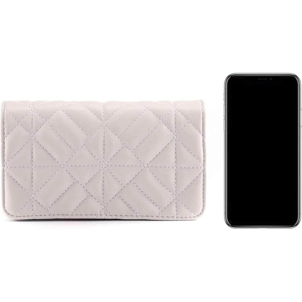 Mini Women Crossbody Handbag Shoulder Handbags Evening Clutch Cellphone Wallet Purse PU Leather Bag with Chain