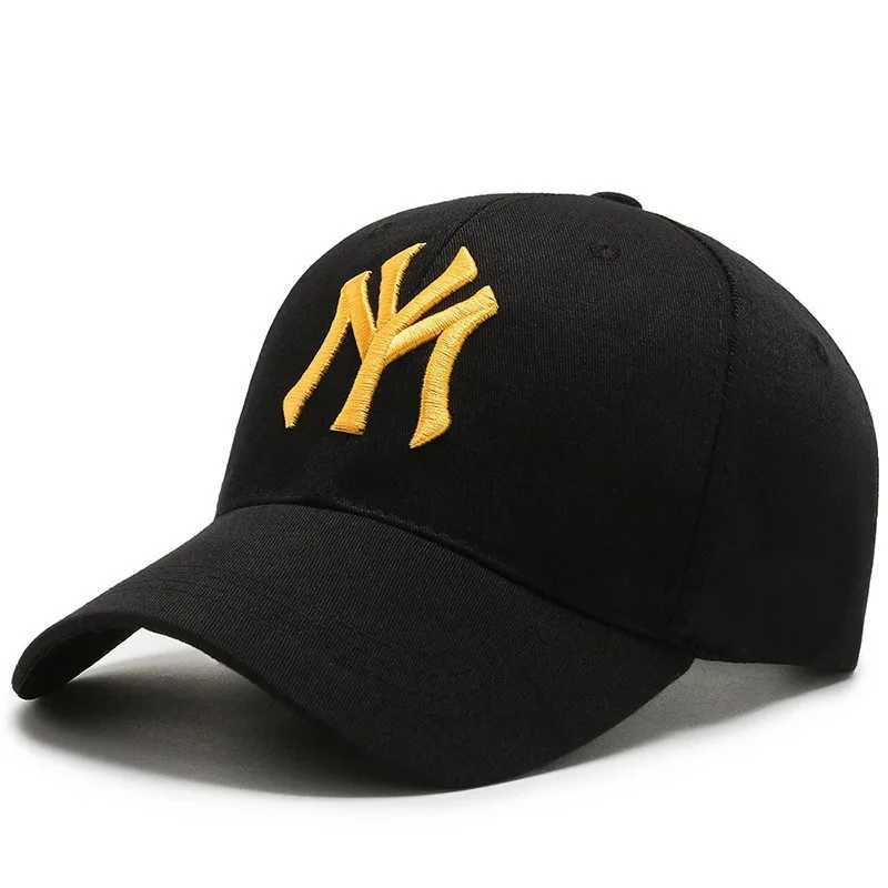 Ball Caps Womens baseball cap womens duckbill sun hat adjustable truck cotton H241010