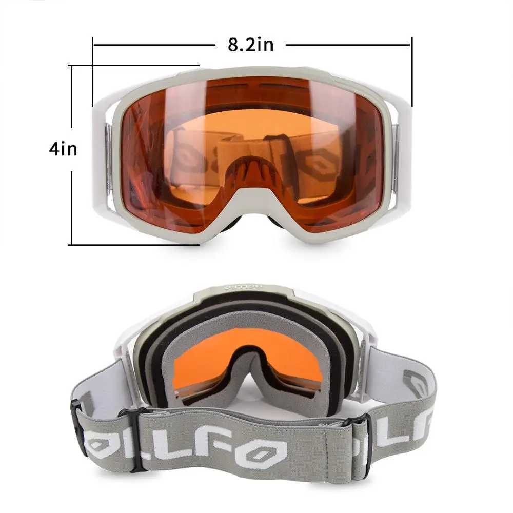 2021 Zdatt Motocross MX Womens Adjustable Shoulder Strap Transparent Lens Anti Fog UV Dust Bicycle Ski Goggles CL241010
