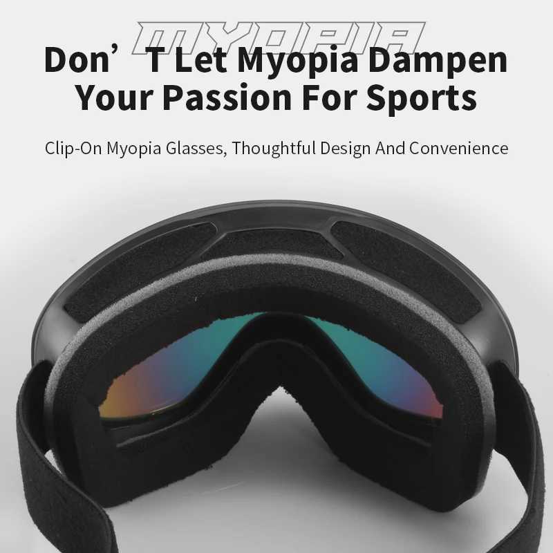 JSJM new ski goggles adult double-layer anti fog ski goggles winter outdoor sports goggles UV400 snowboard sled eyes CL241010