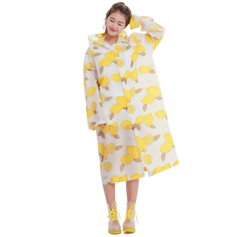 Adult raincoat breathable fabric can keep dry and comfortable even in rainy days