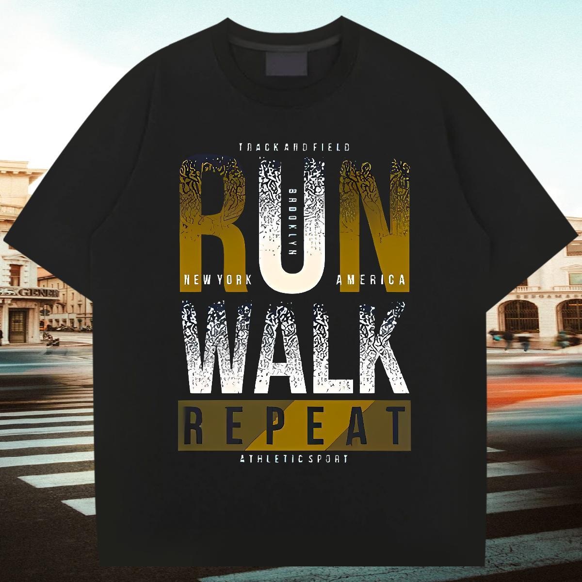 Wholesale T Shirt For Man 230g Pure Cotton letter Hip Hop Cartoon Print Short Sleeve O-Neck Men Clothes T-Shirt Designer Fashion Tops Tees