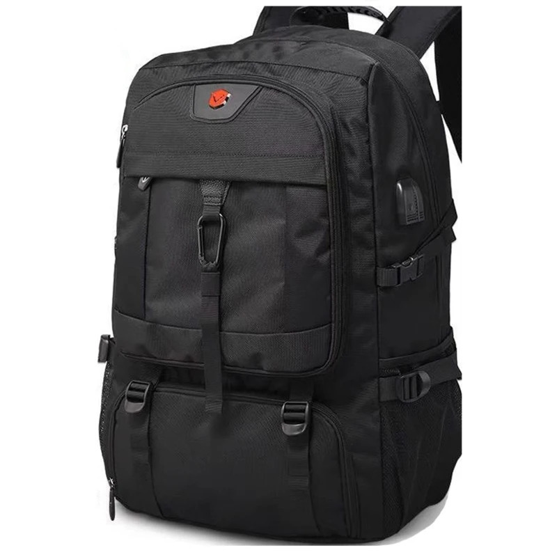 50L 80L Large Travel Backpack Mens Independent Shoes Company Business Bag Outdoor Sports Waterproof Black Storage 241008