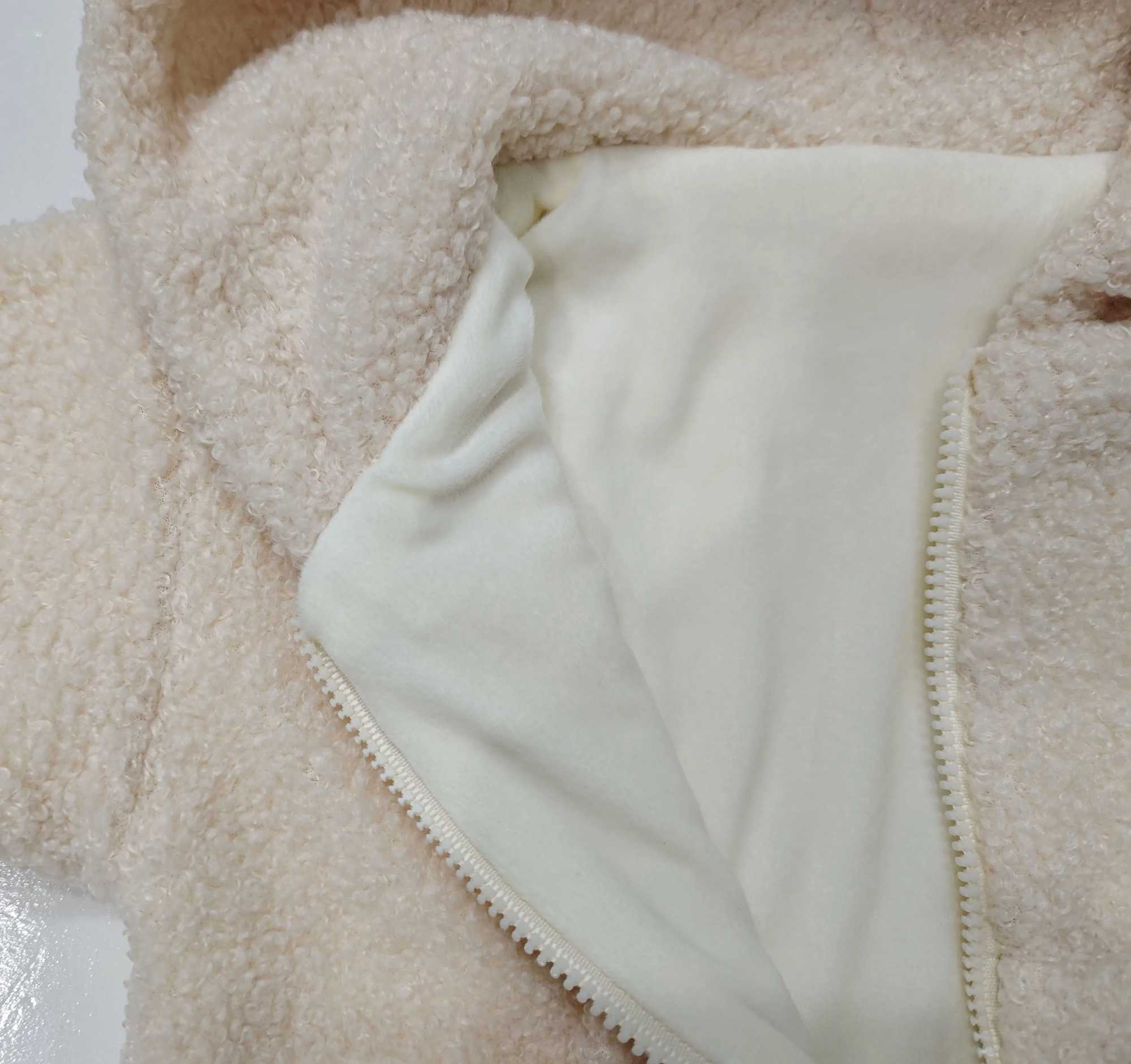 Down Coat 3-3-year-old baby cotton padded jacket winter cashmere warm bear cover jacket H241010