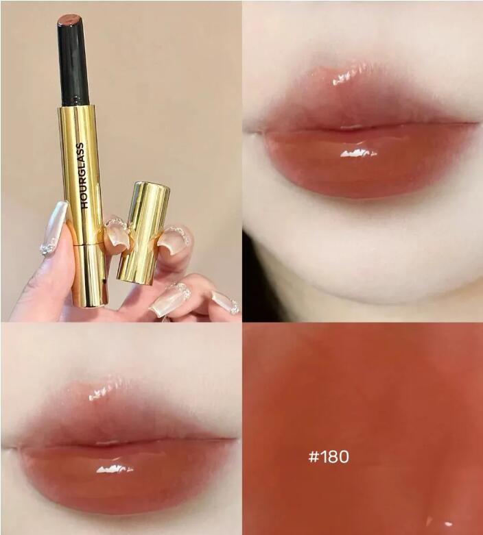 Volumizing HOURGLASS Gly Phantom Balm 1.7G Lip Gl Stick 100 Rise 105 Trace 125 Slip 135 Haze 120 DESIRE 180 Rouse Liquid Lipstick Lipstick Makeup Lipg