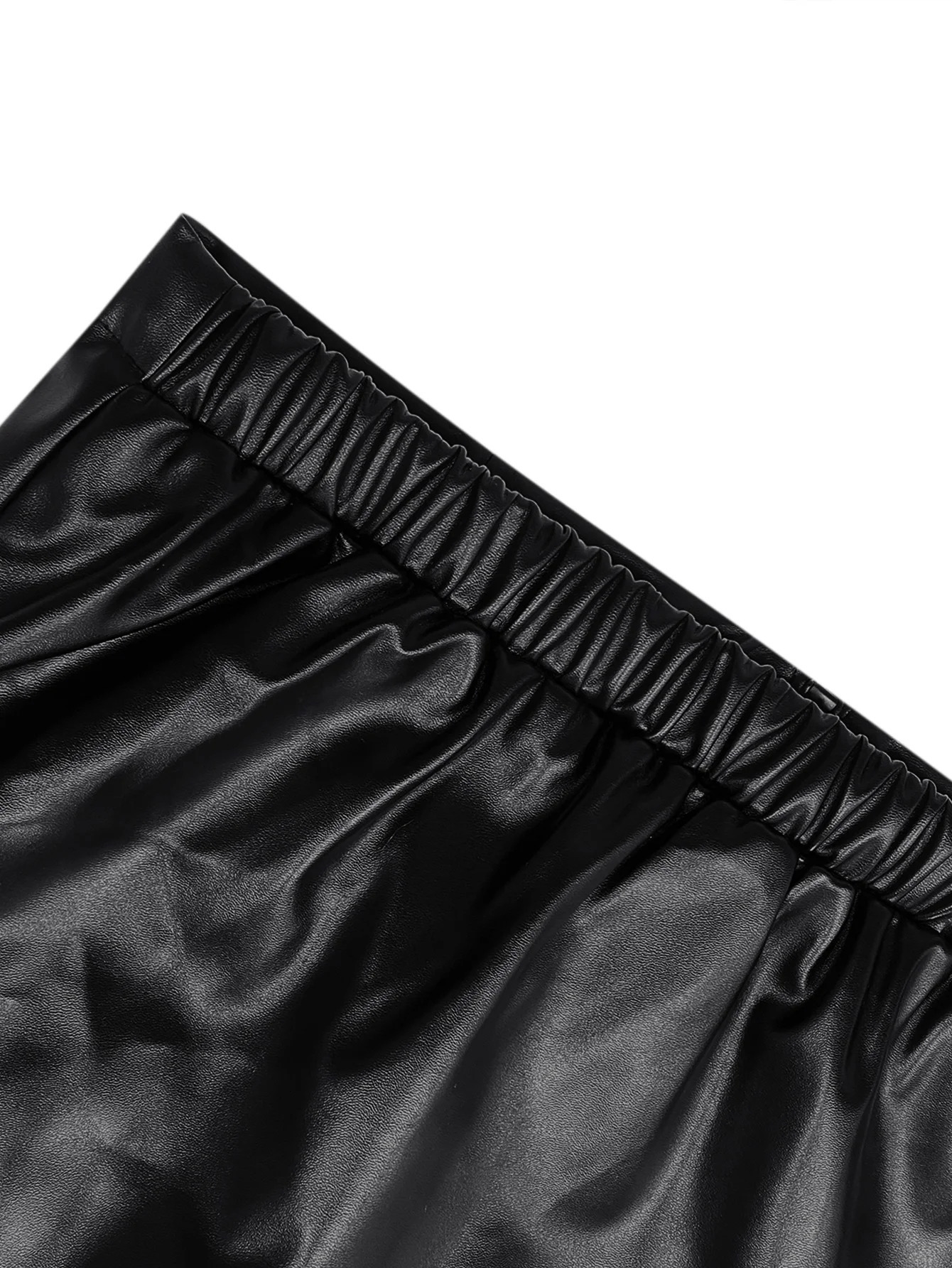 LW casual splicing color block leather and artificial fur womens autumn clothing PU jacket Wen Hua collar jacket autumn clothing 240930