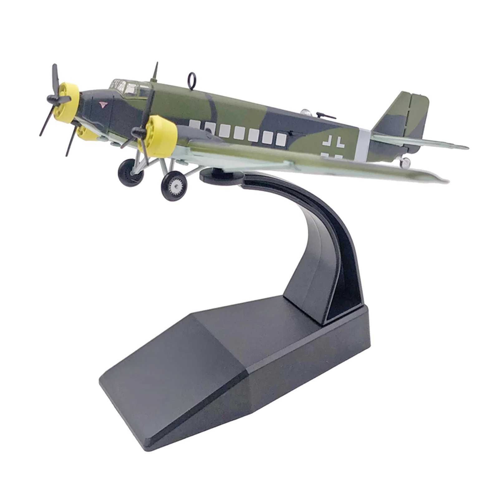 Exquisite Plane Model 1/144 German Airplane with Stand Decoration Diecast Alloy Fighter Model Toy for Home ModelXJ241010