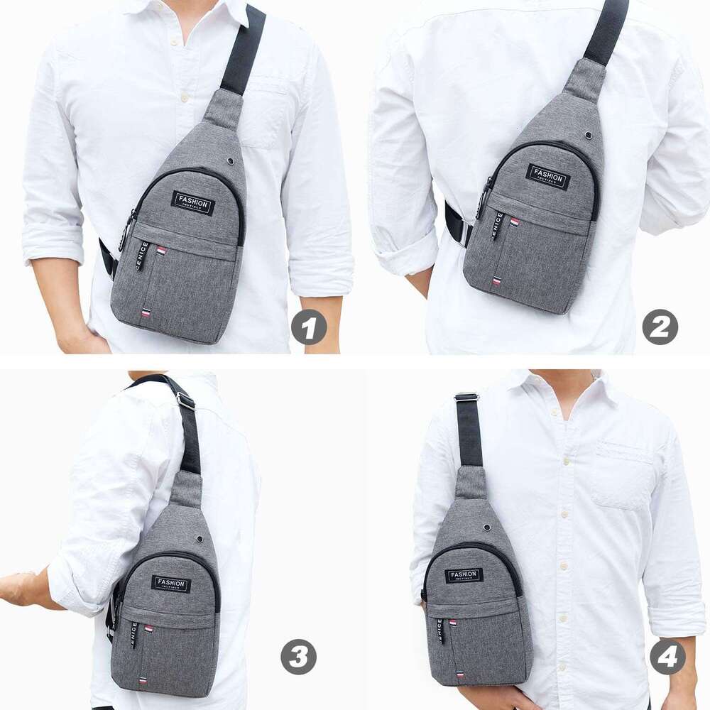 Sg Bag, Unisex Small Cross Body Shoulder Bag with adjustable shoulder strap