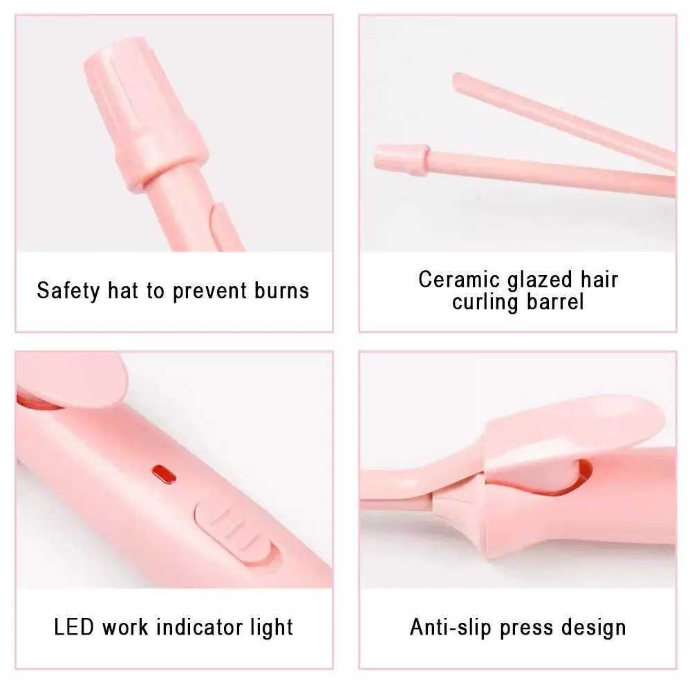 Automatic Stylish Wool Curling Iron Anti-Scalding Safe Tool Curls Hair Operation Curler Curling Hairstyling Simple Iron Woo N5X4XJ241010