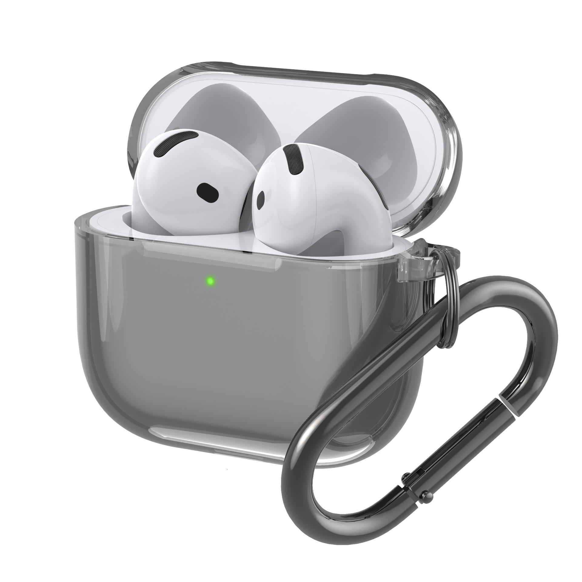 For Apple 2024 new Generation airpod 4 Headphone Accessories Solid TPU Silicone Protective Earphone Cover Wireless Charging Shockproof Case