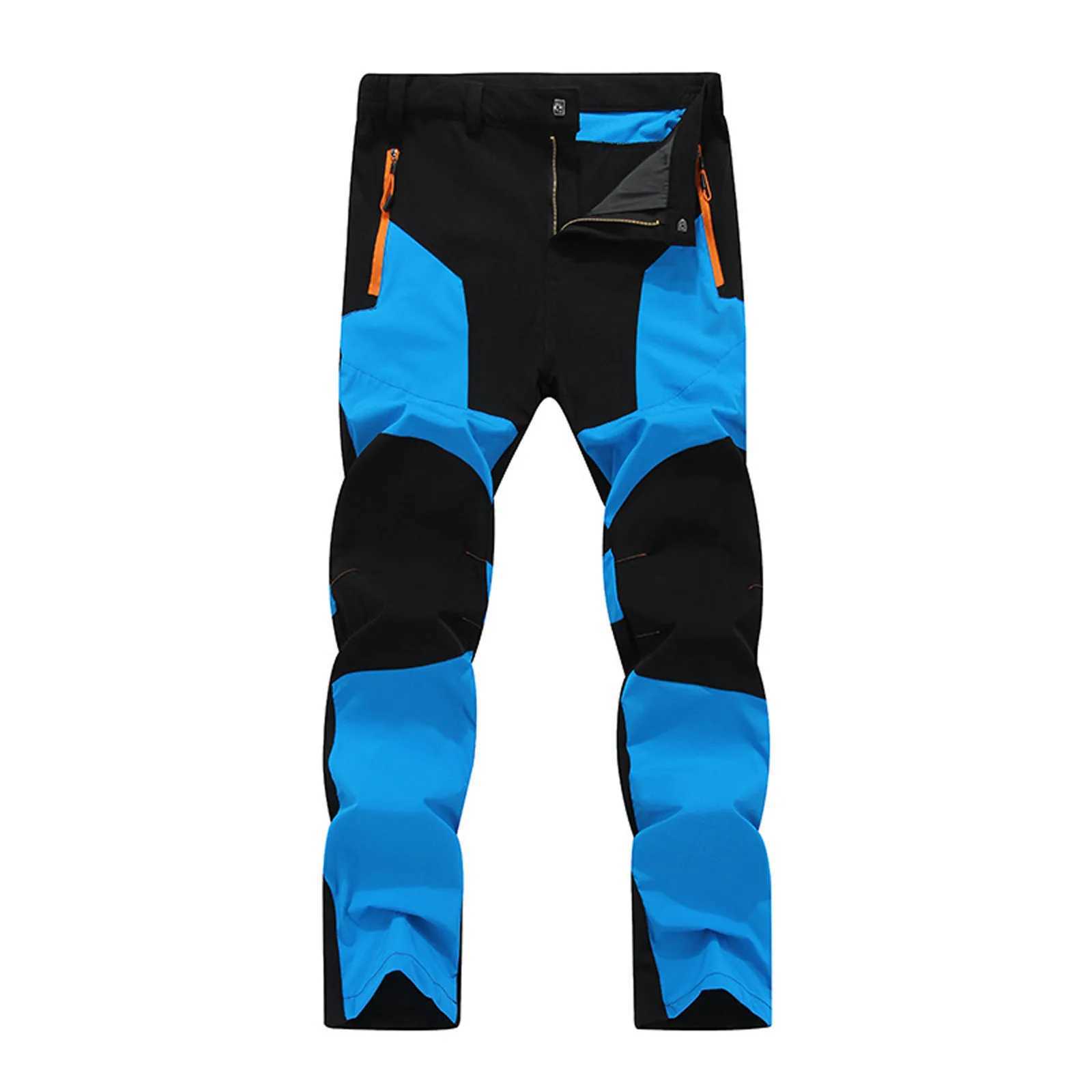 4 seasons of casual hiking pants fashionable mens warm fishing pants outdoor sports tactics waterproof mountain hiking pants W241009