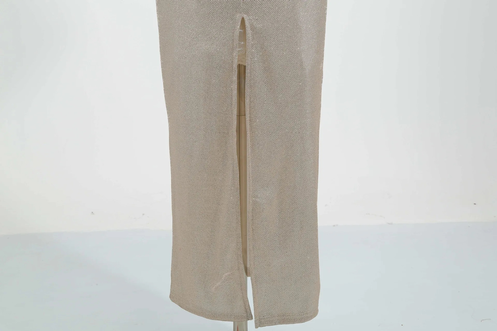 Summer Style Back Ruffled Chest Wrapped Dress Sparkling Hip Wrapping Split Evening 241009